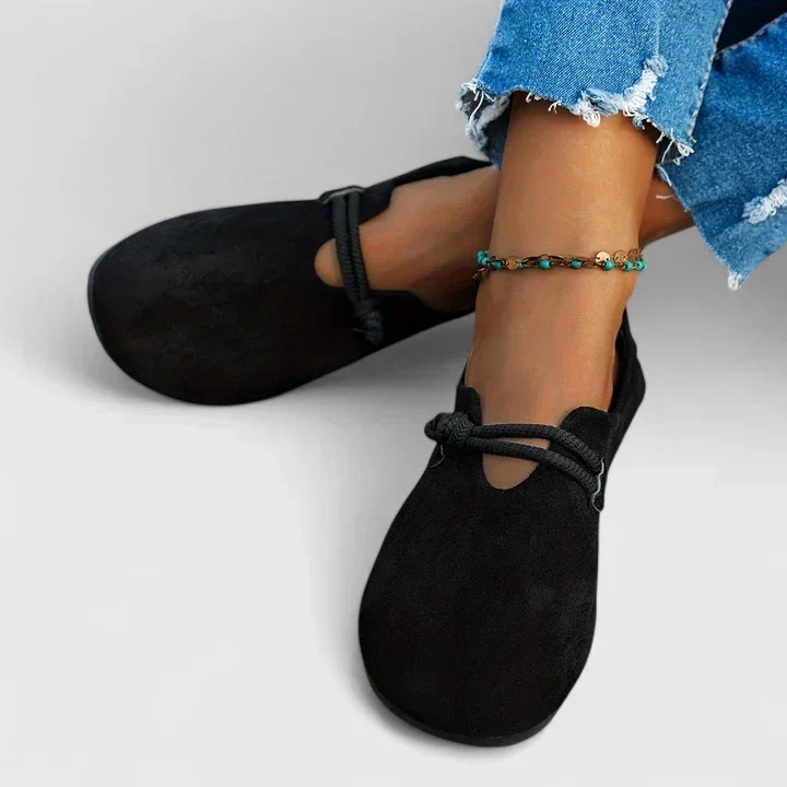 Ballerines femme bohèmes – Plates et élégantes à détail corde - Image 2