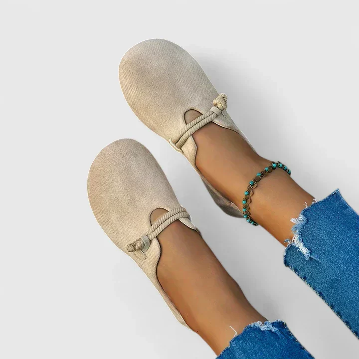 Ballerines femme bohèmes – Plates et élégantes à détail corde - Image 3