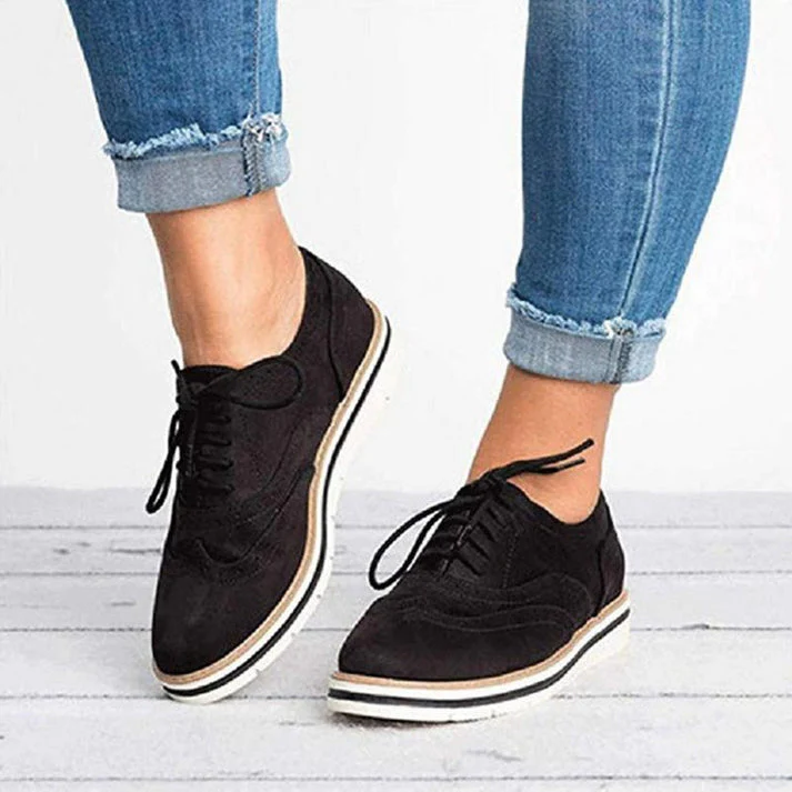 Baskets à Lacets Brogue Femme – Élégantes et Confortables - Image 5