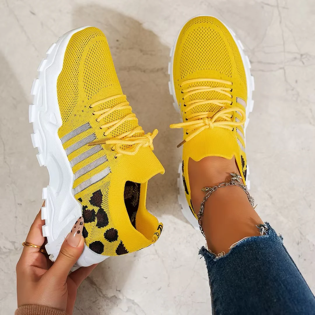 Baskets femme confort avec soutien de la voûte plantaire – Sneakers respirantes à enfiler pour marche quotidienne - Image 8