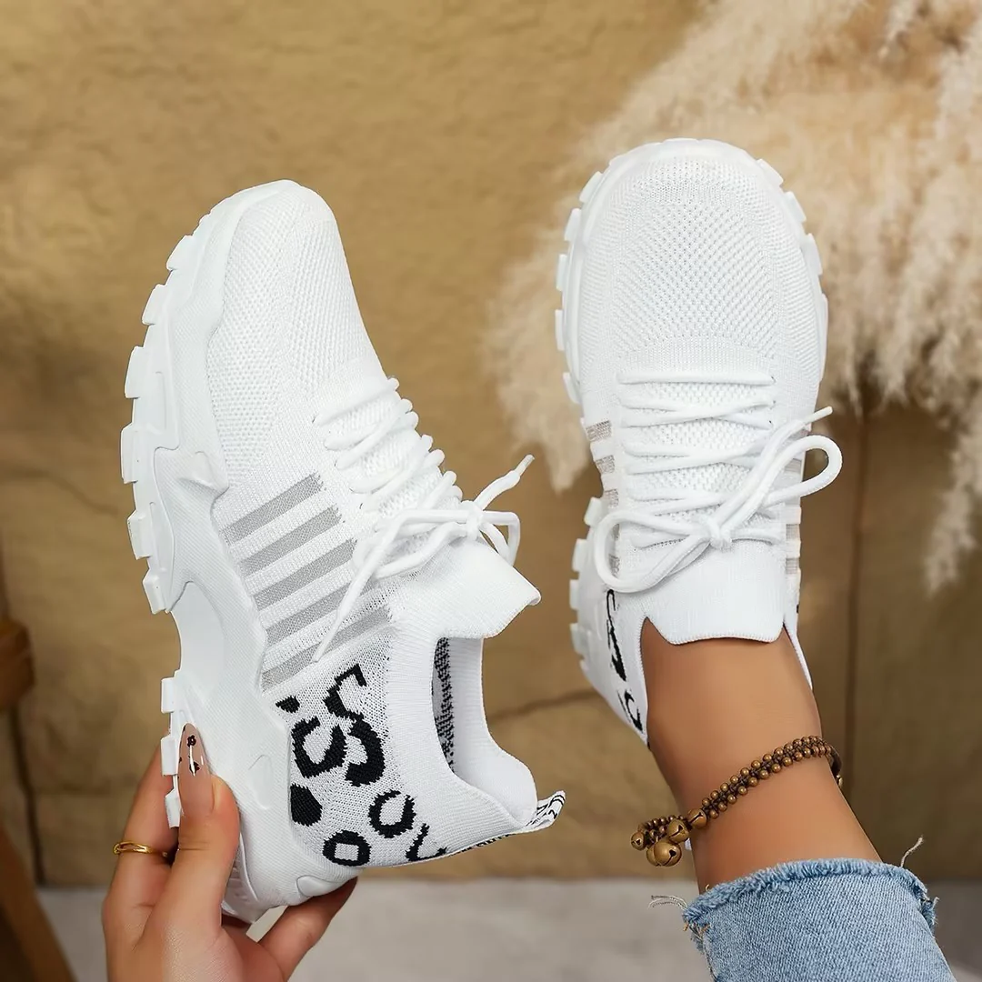 Baskets femme confort avec soutien de la voûte plantaire – Sneakers respirantes à enfiler pour marche quotidienne - Image 9