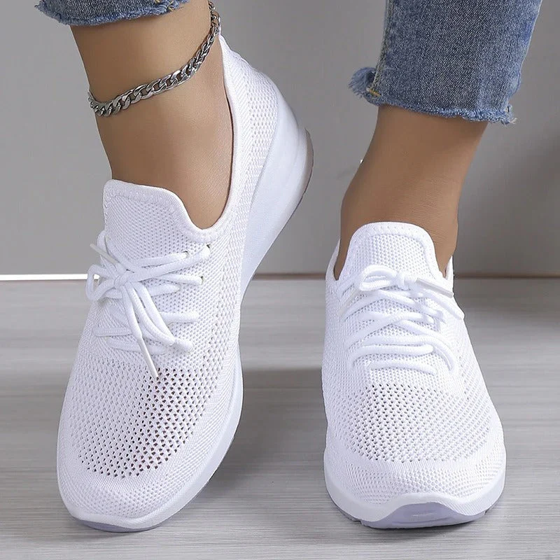 Baskets Légères Respirantes à Lacets Femme – Chaussures Confortables et Stylées - Image 5