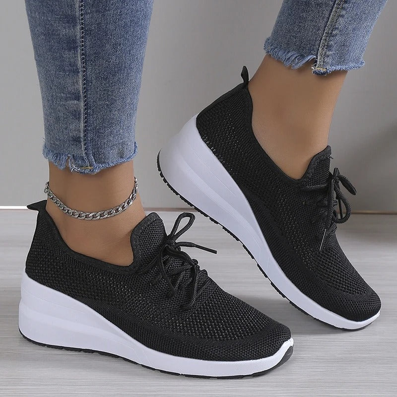 Baskets Légères Respirantes à Lacets Femme – Chaussures Confortables et Stylées - Image 6