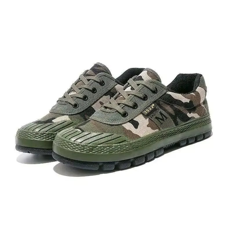 Baskets tout-terrain camouflage pour femmes – Style sportif décontracté pour l'extérieur - Image 12