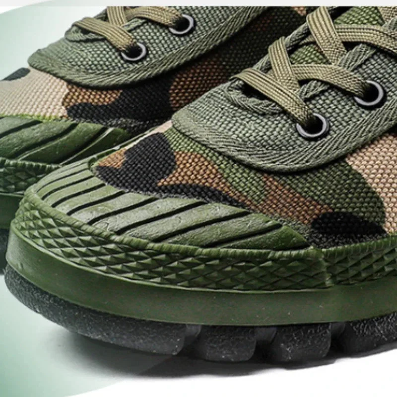 Baskets tout-terrain camouflage pour femmes – Style sportif décontracté pour l'extérieur - Image 5