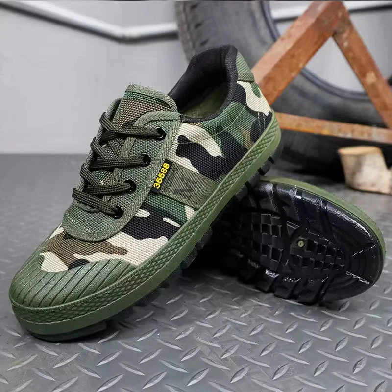 Baskets tout-terrain camouflage pour femmes – Style sportif décontracté pour l'extérieur - Image 9