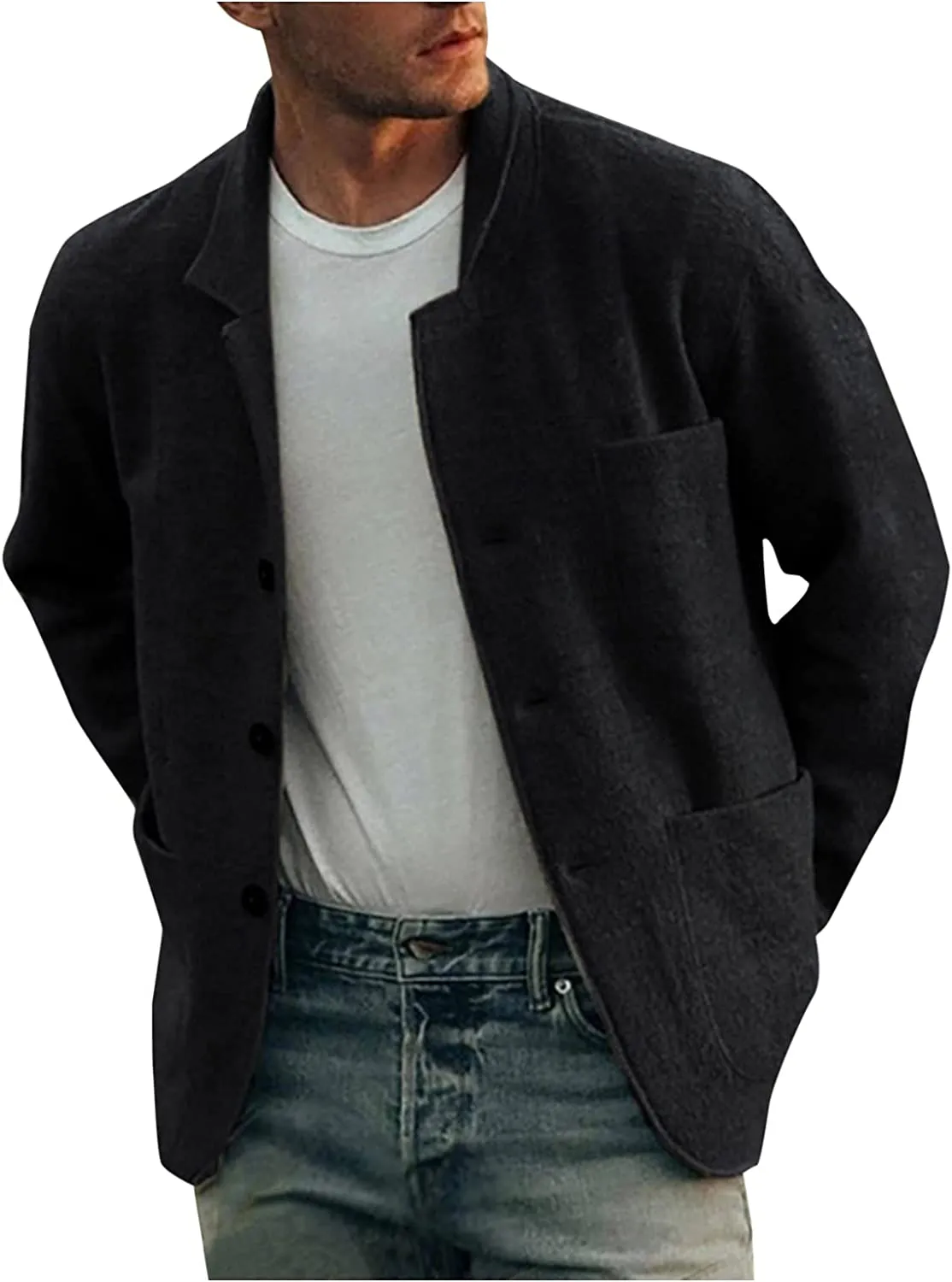 Blazer Élégant pour Homme avec Poches