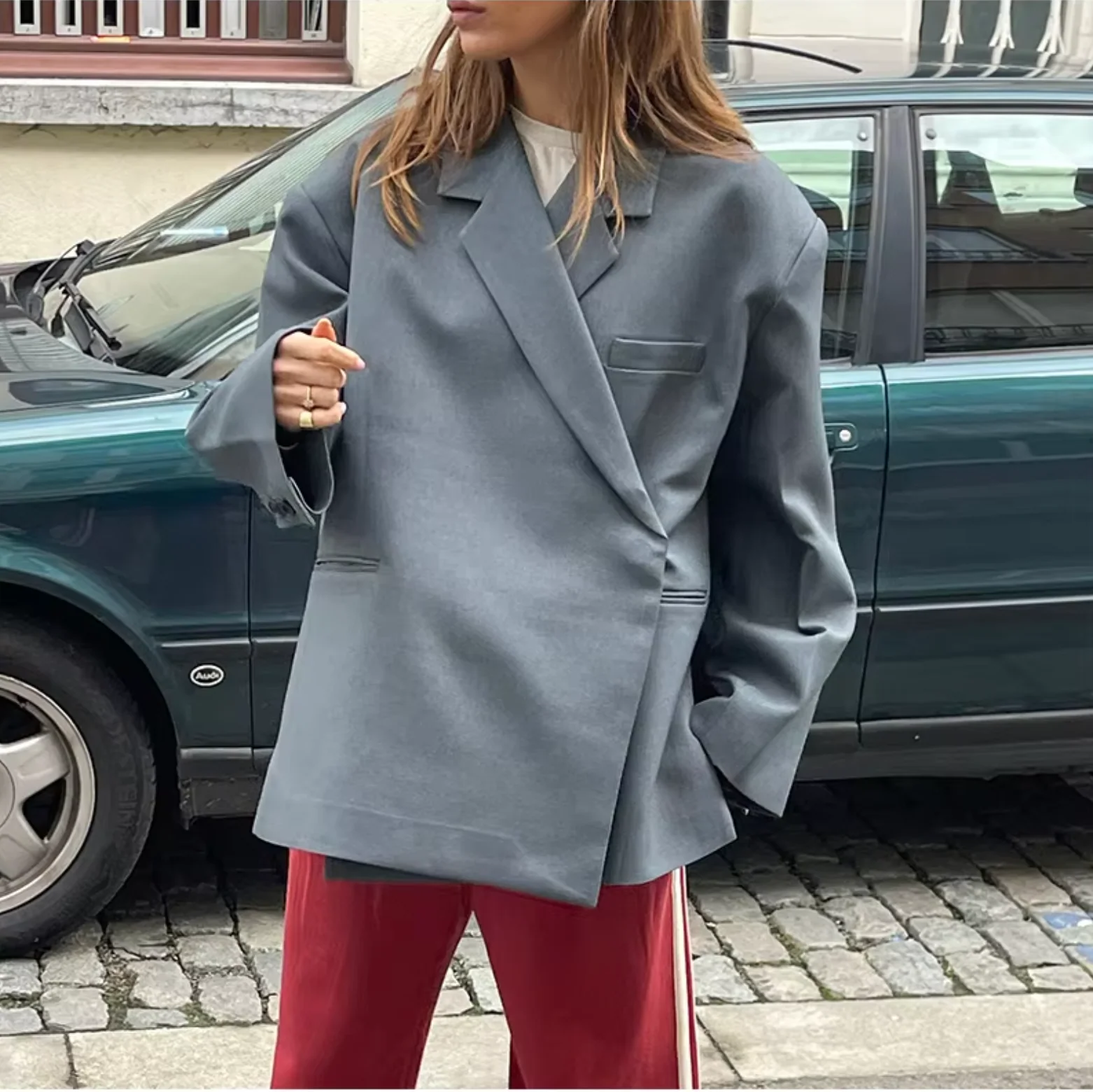 Blazer Oversize pour Femme - Image 2