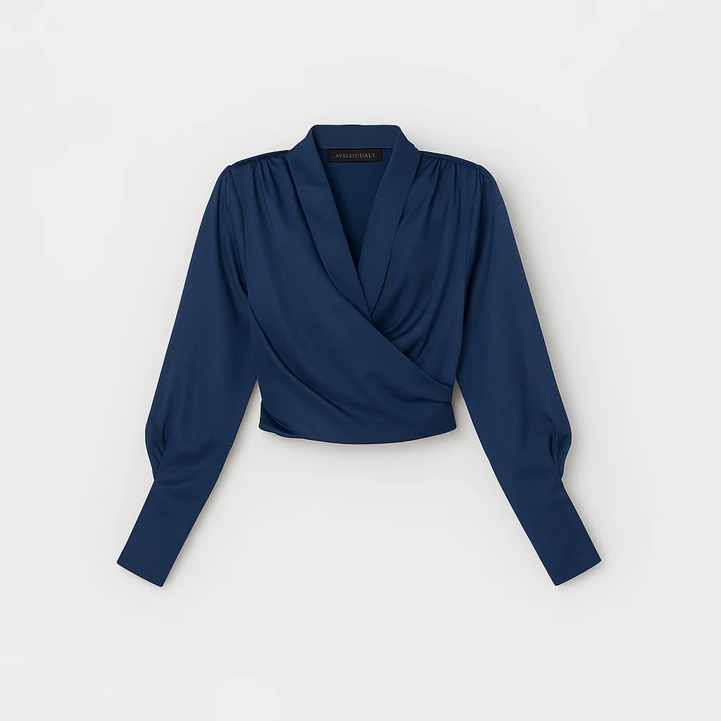 Blouse à manches bouffantes pour femme – Haut élégant et stylé - Image 5