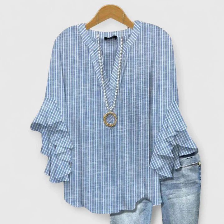 Blouse Chic Femme – Style Élégant Polyvalent Bureau et Soirée - Image 3