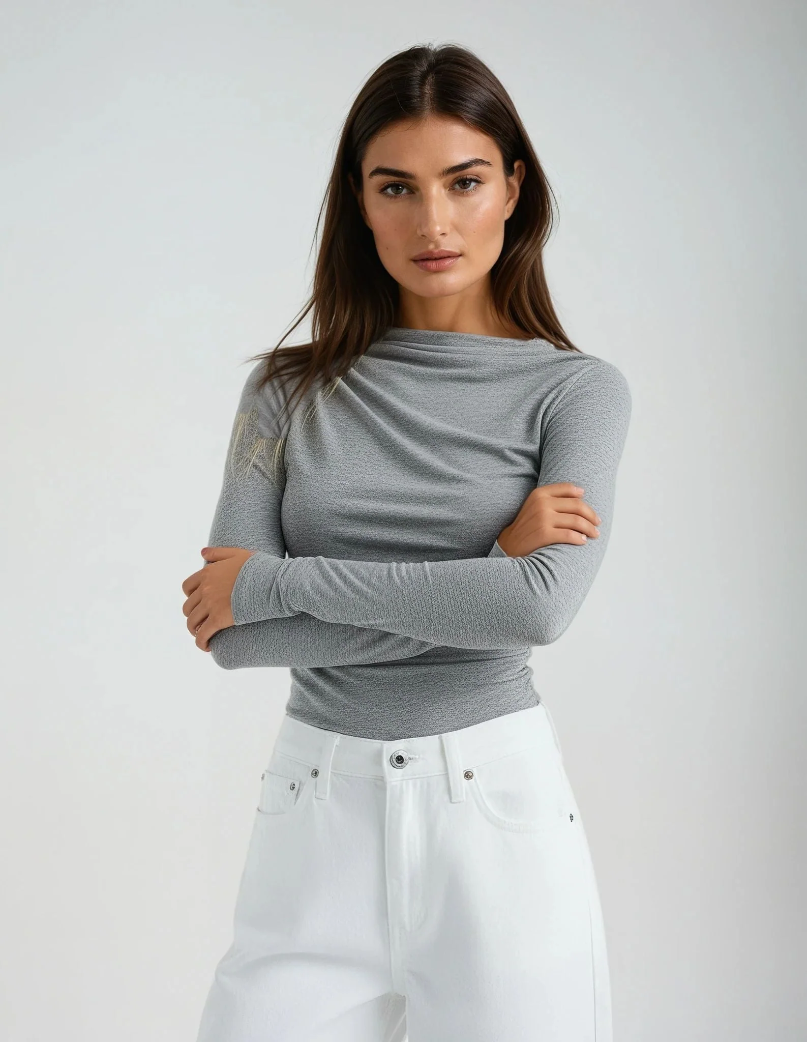 Blouse Femme Élégante en Stretch – Haut Décontracté et Confortable - Image 2