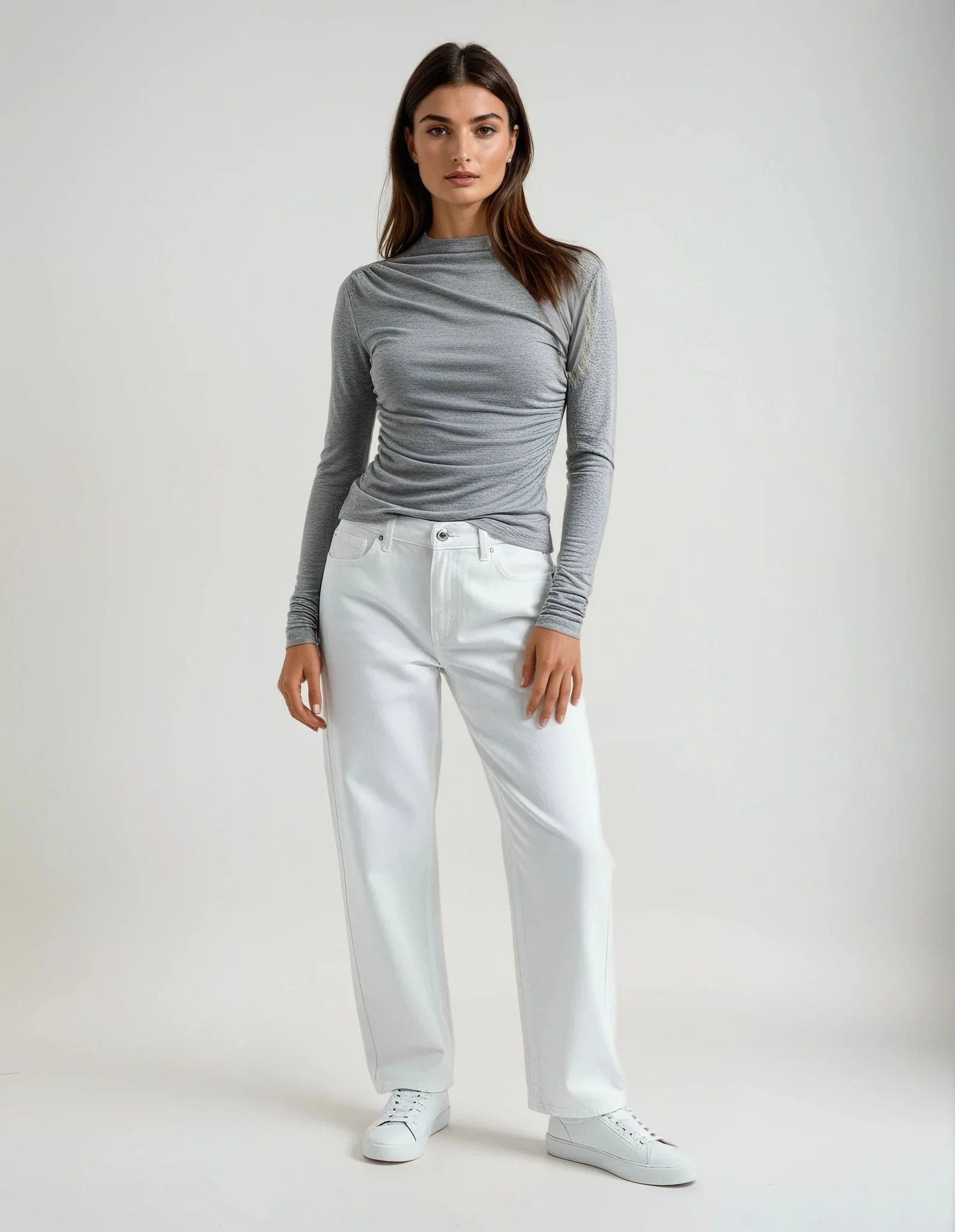 Blouse Femme Élégante en Stretch – Haut Décontracté et Confortable - Image 3