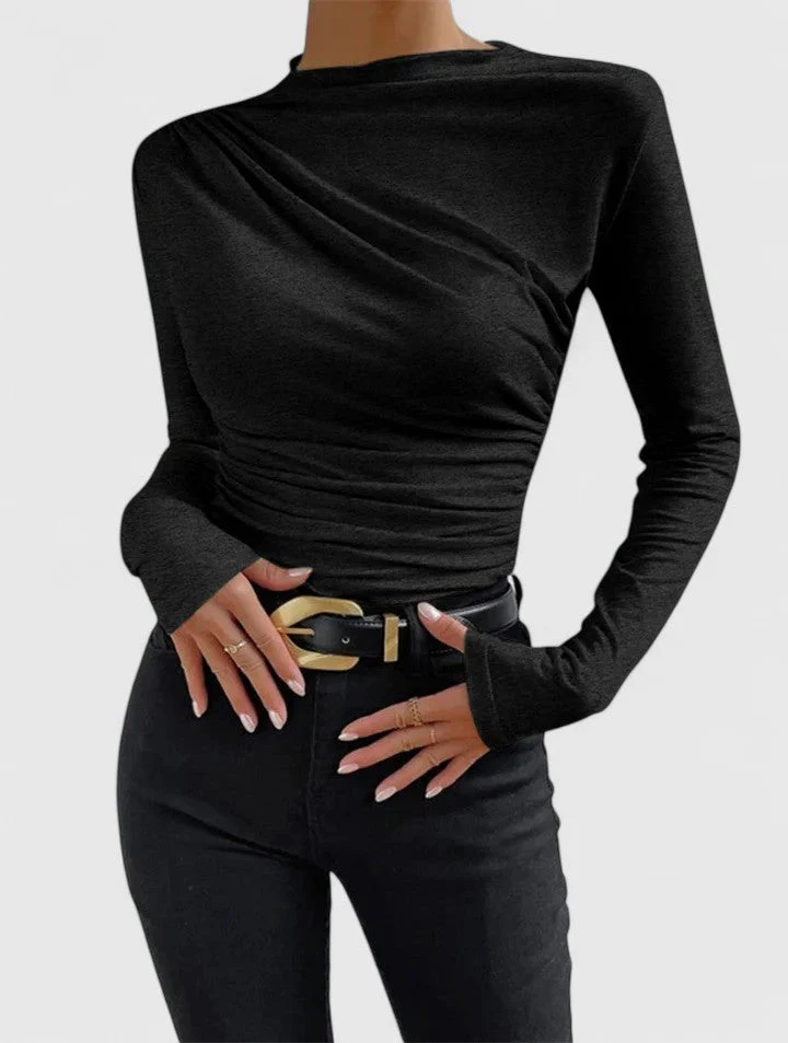 Blouse Femme Élégante en Stretch – Haut Décontracté et Confortable - Image 8