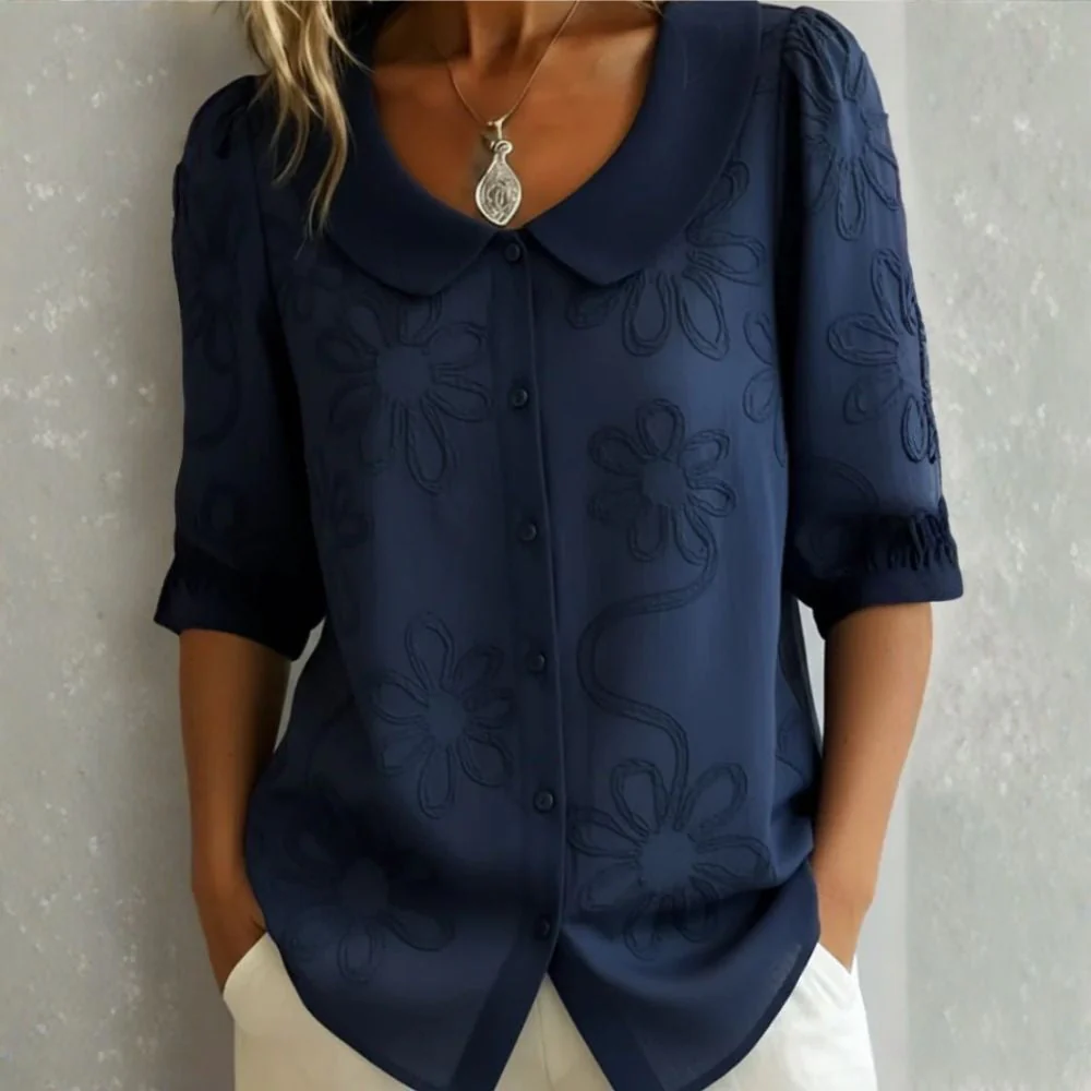 Blouse femme elegante legere et fluide - Raffinee au quotidien - Image 6