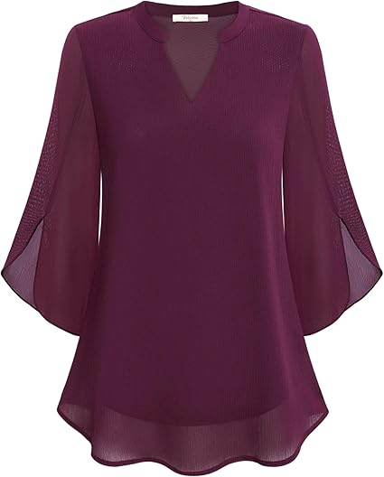 Blouse fluide à manches chauve-souris – Élégance et légèreté - Image 10