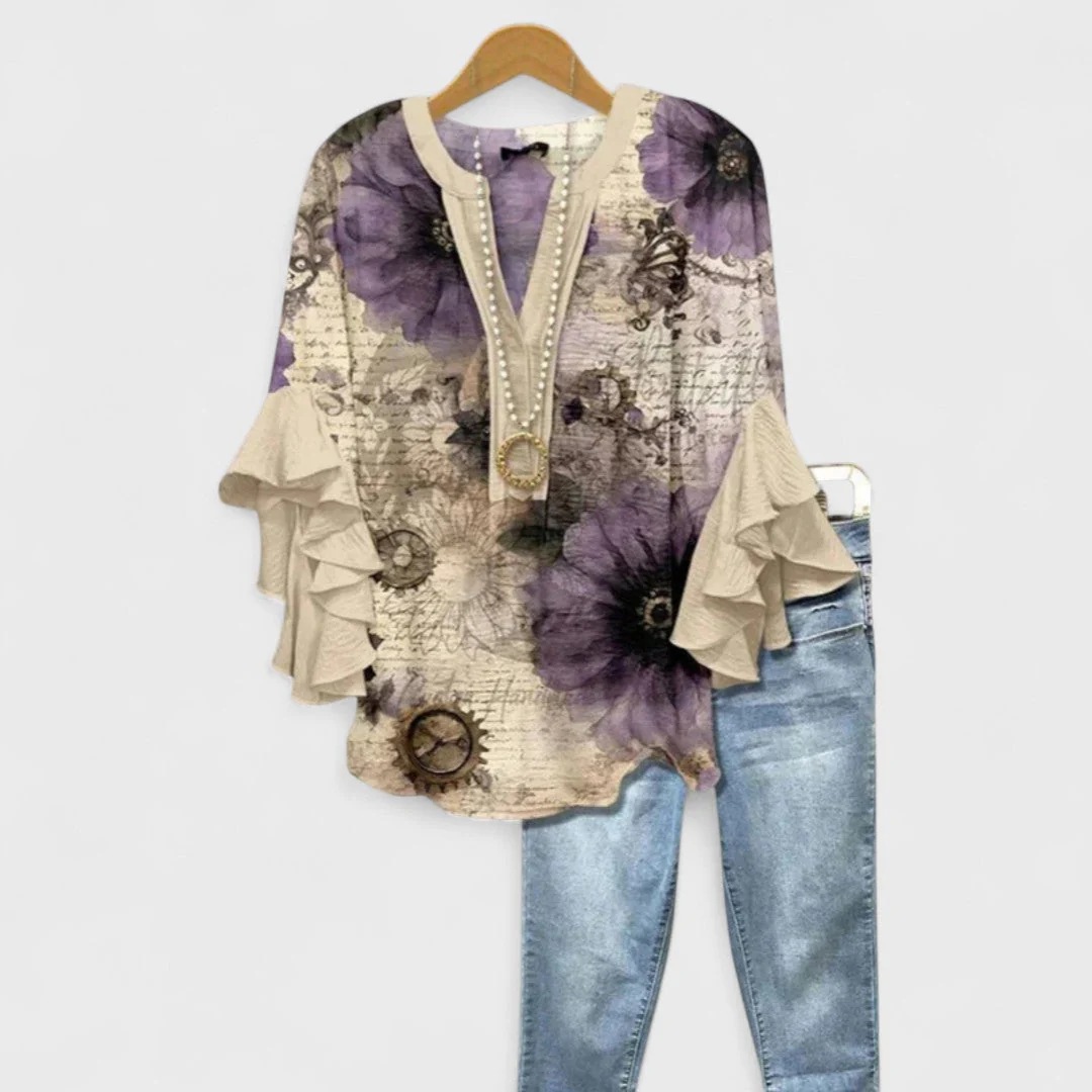 Blouse légère pour femme – Respirante, élégante et décontractée, style quotidien - Image 6