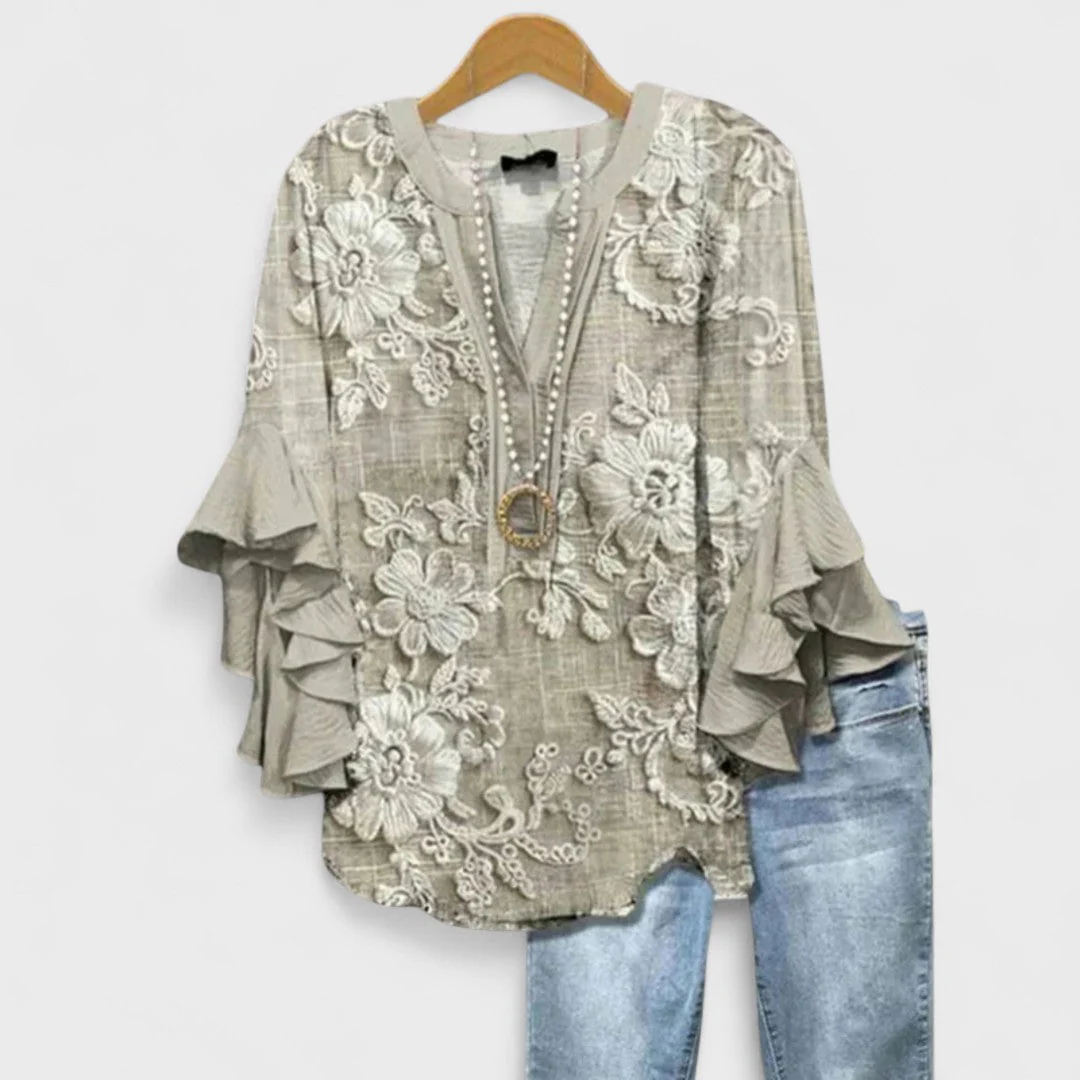 Blouse légère pour femme – Respirante, élégante et décontractée, style quotidien - Image 8