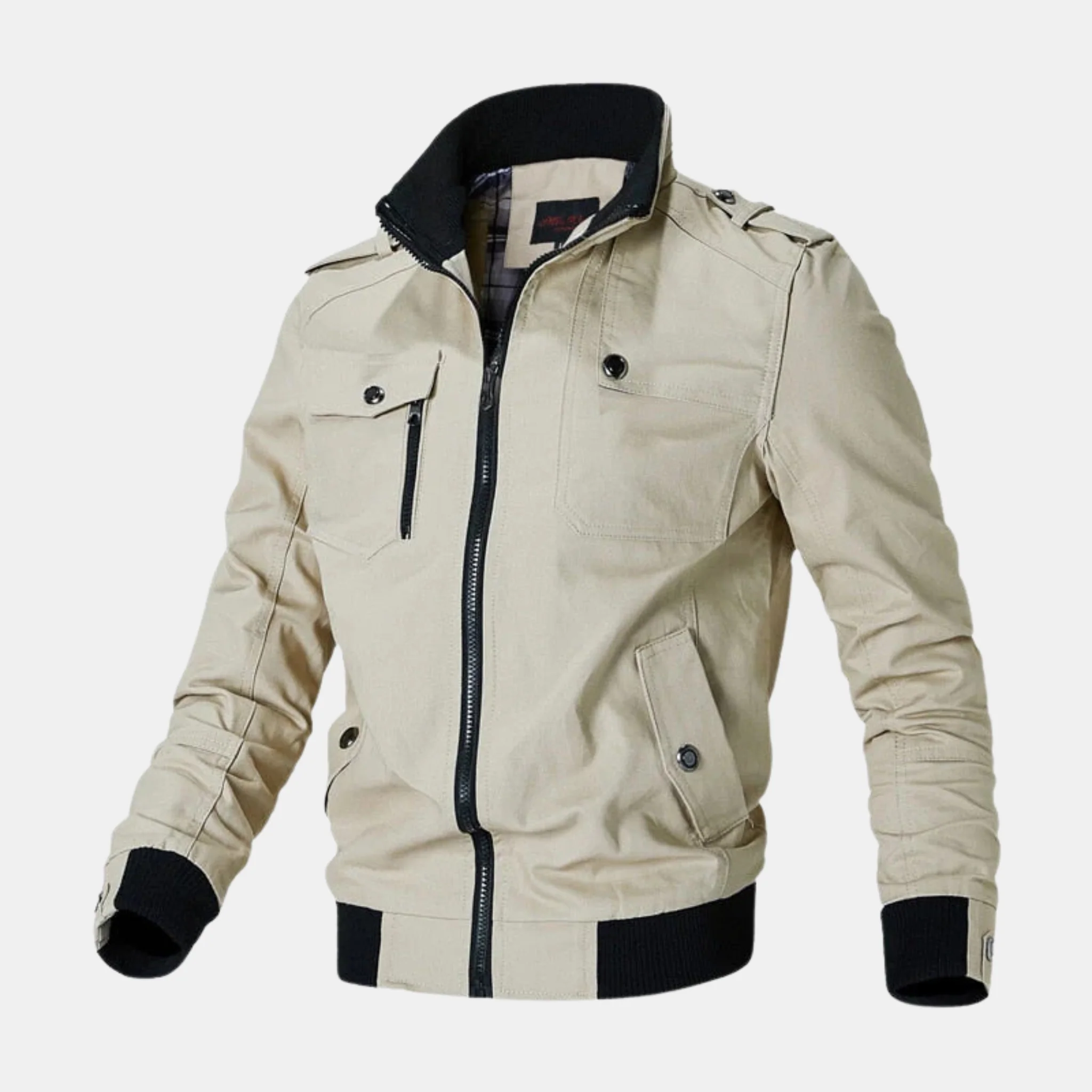 Blouson bombardier léger haut de gamme pour hommes - Image 4