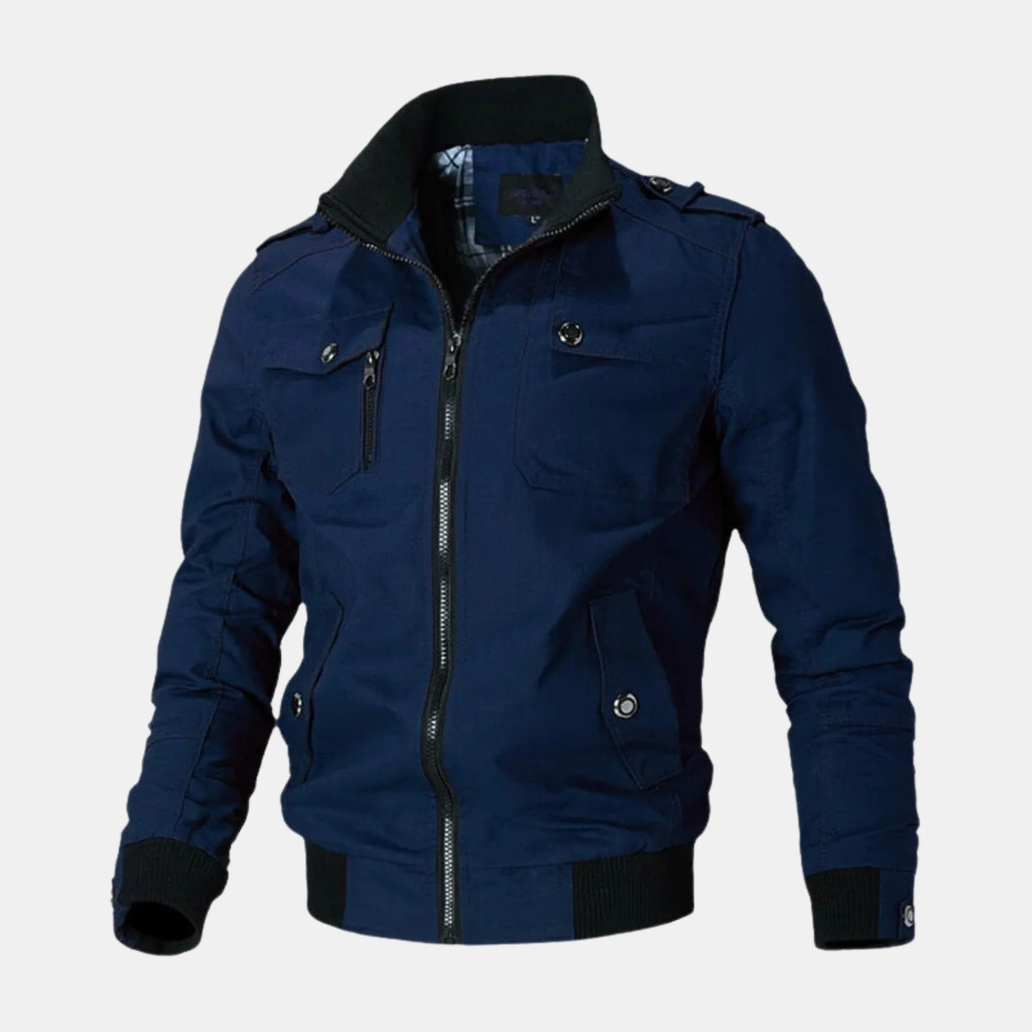 Blouson bombardier léger haut de gamme pour hommes - Image 5