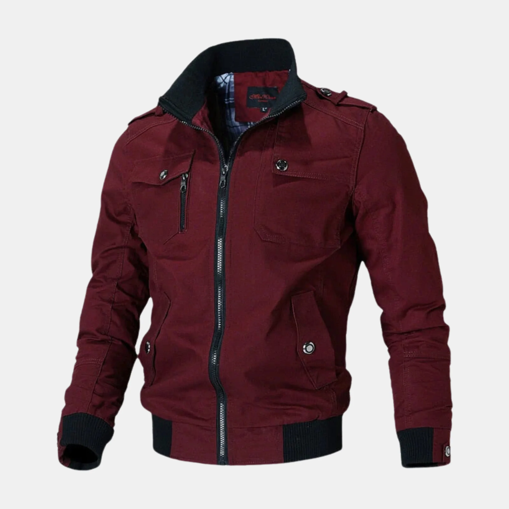 Blouson bombardier léger haut de gamme pour hommes - Image 6