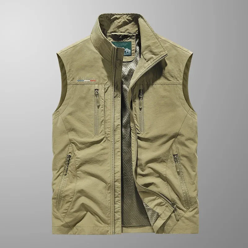 Bodywarmer homme zippe a col montant - Pratique et polyvalent - Image 13