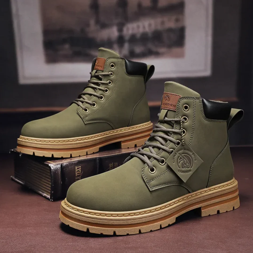 Bottes à Lacets Durables de Luxe pour Homme – Chaussures Confortables au Quotidien - Image 4