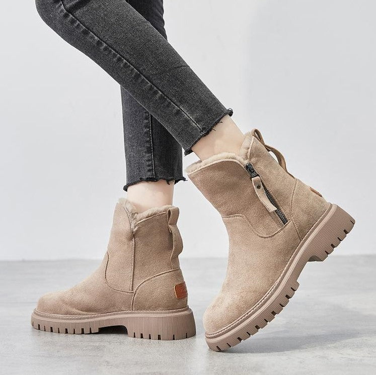 Bottes d’hiver durables pour femme – Chaussures élégantes et confortables - Image 3