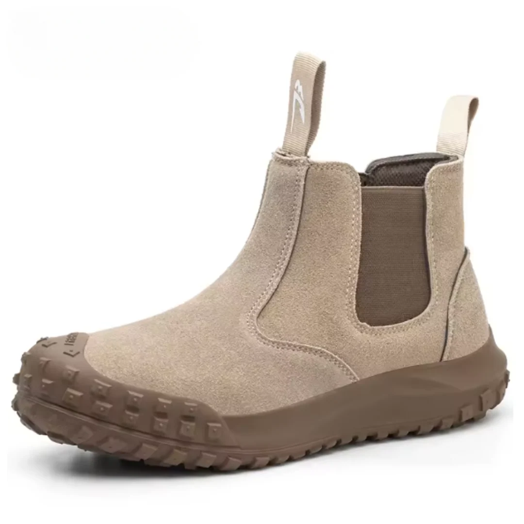 Bottes de soudure Chelsea robustes pour homme – Embout en acier, antidérapantes, durables, chaussures de travail protectrices - Image 4