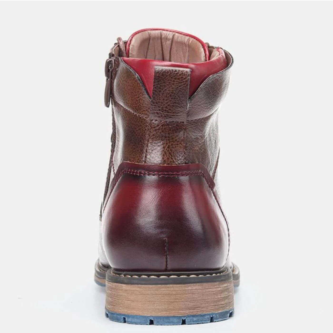 Bottes Oxford en Cuir Homme – Chaussures à Lacets Robustes - Image 4