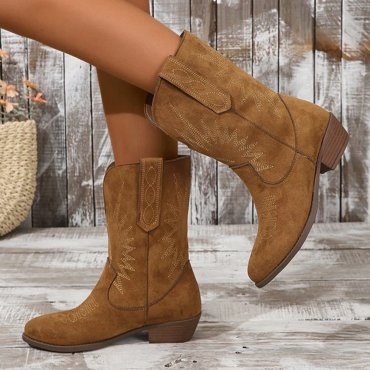 Bottines cowboy femme - Stylees et affirmees