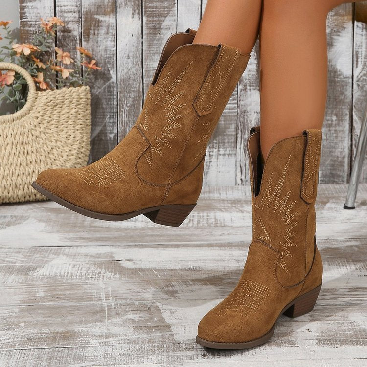 Bottines cowboy femme - Stylees et affirmees - Image 5