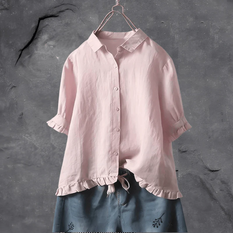 Camisa Algodón Claire – Chemise en Coton Claire Femme - Image 2