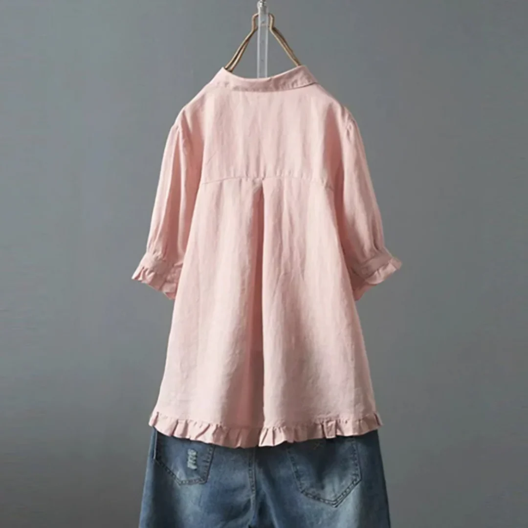 Camisa Algodón Claire – Chemise en Coton Claire Femme - Image 3