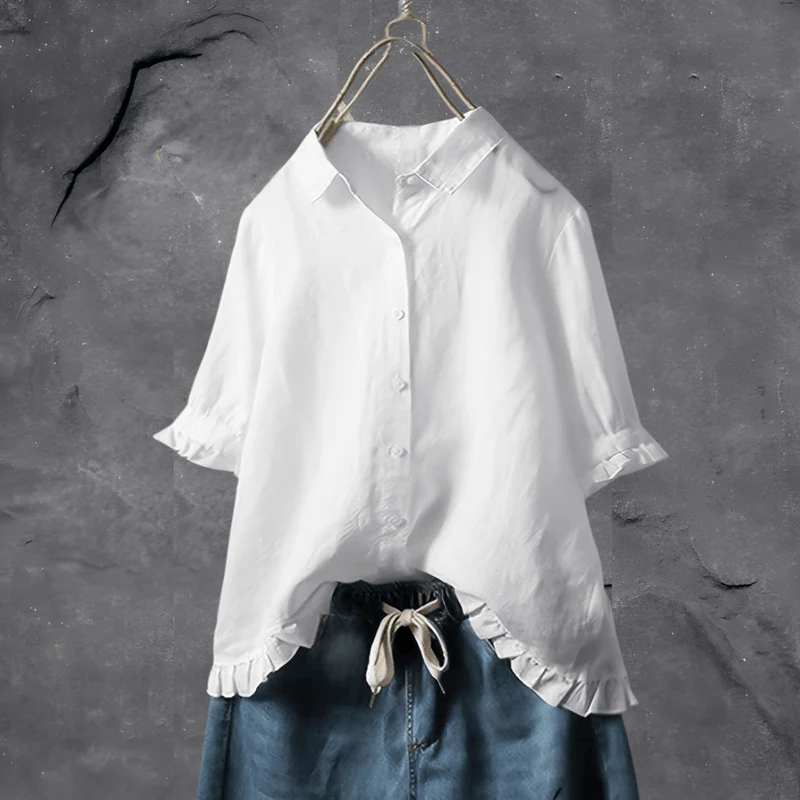 Camisa Algodón Claire – Chemise en Coton Claire Femme - Image 5