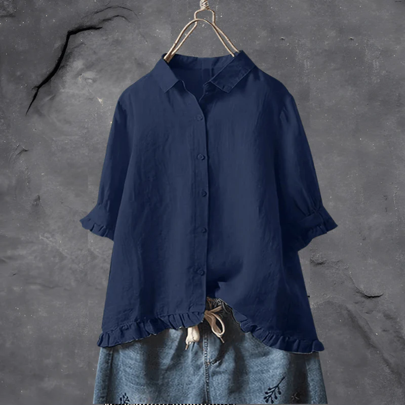 Camisa Algodón Claire – Chemise en Coton Claire Femme - Image 6