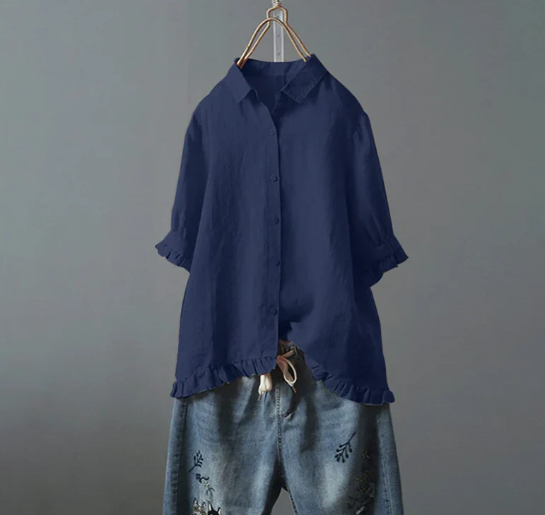 Camisa Algodón Claire – Chemise en Coton Claire Femme - Image 7