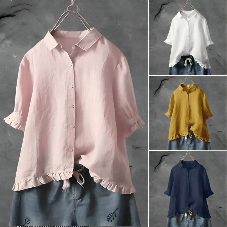 Camisa Algodón Claire – Chemise en Coton Claire Femme - Image 8