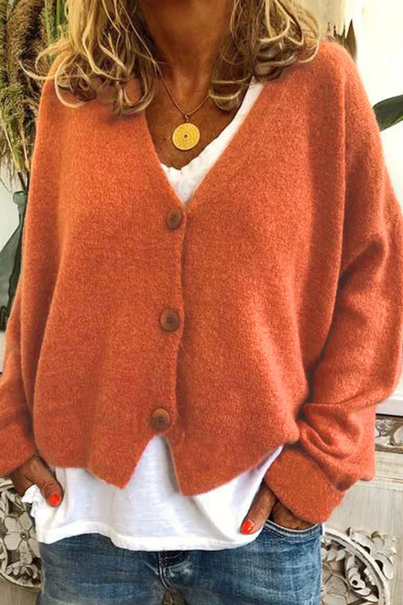 Cardigan Élégant et Décontracté pour Femme – Tricot Chaud Quotidien - Image 10