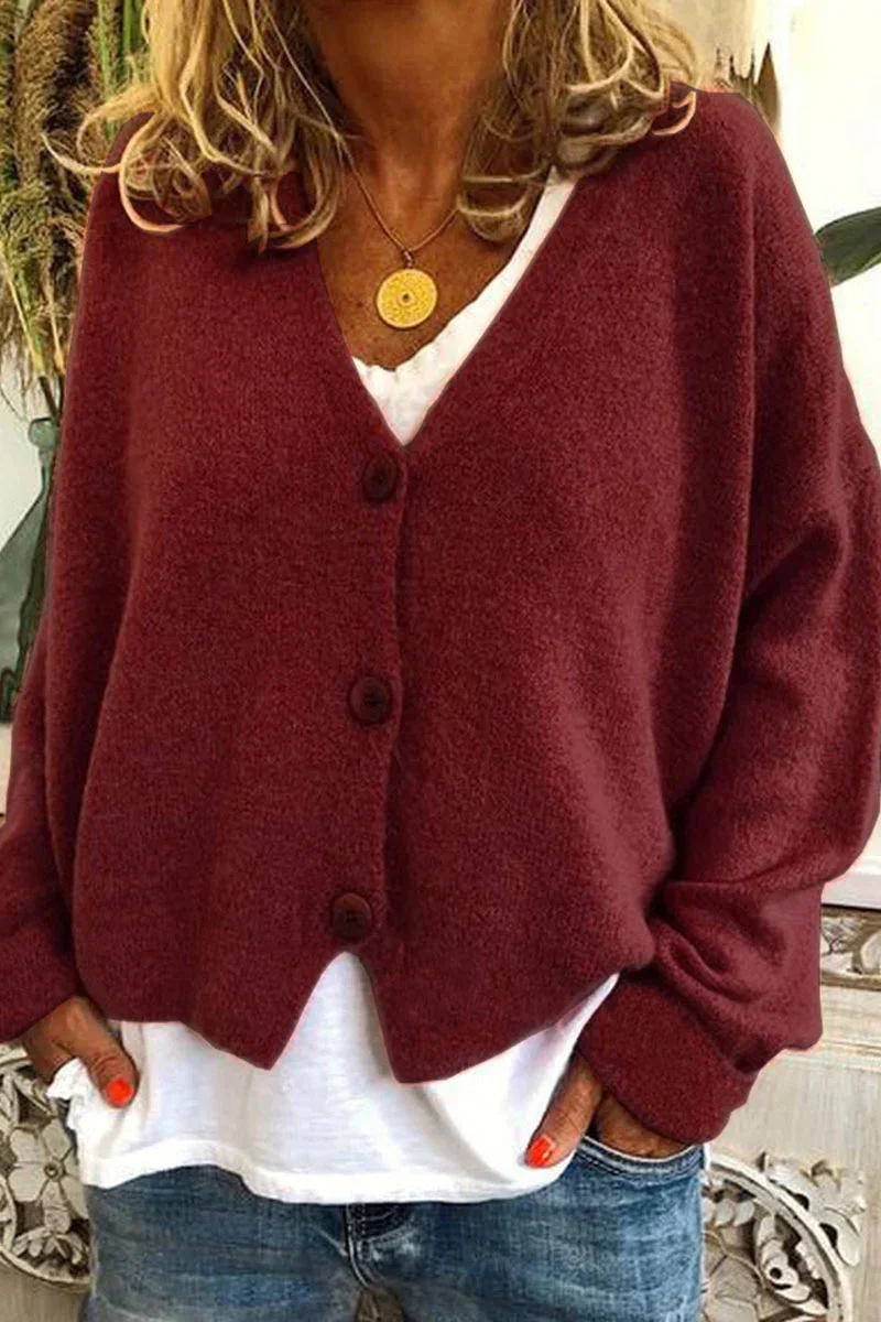 Cardigan Élégant et Décontracté pour Femme – Tricot Chaud Quotidien - Image 12