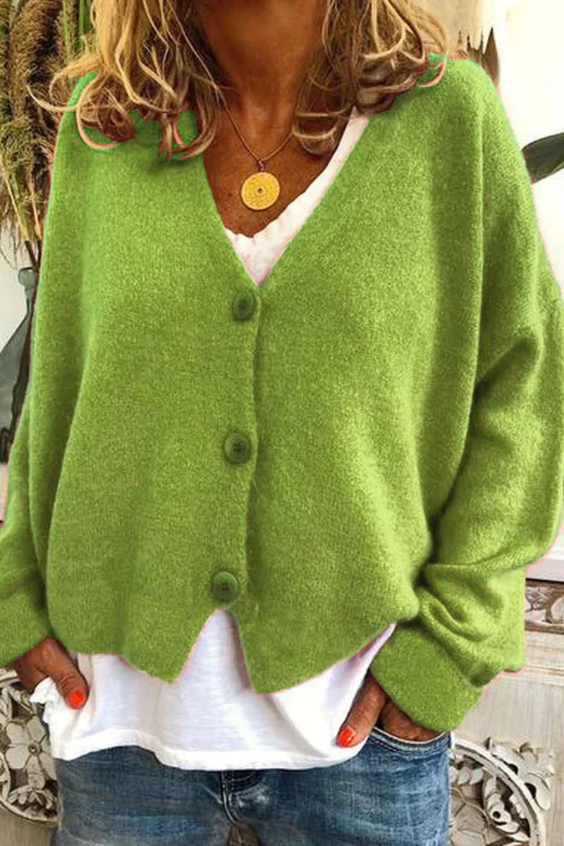Cardigan Élégant et Décontracté pour Femme – Tricot Chaud Quotidien - Image 14