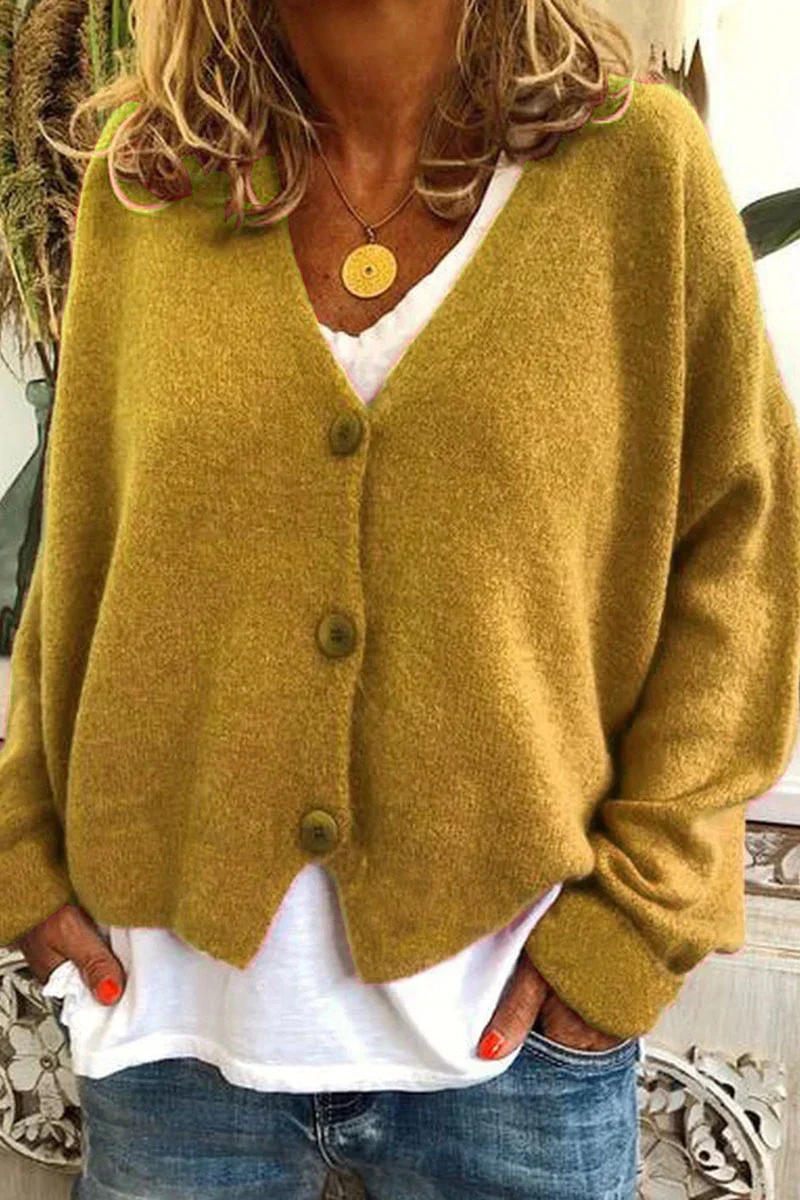 Cardigan Élégant et Décontracté pour Femme – Tricot Chaud Quotidien - Image 2