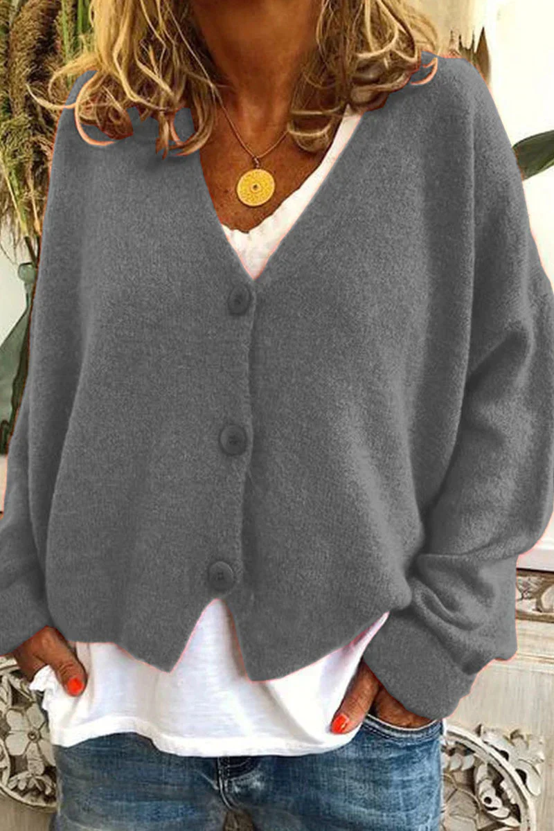 Cardigan Élégant et Décontracté pour Femme – Tricot Chaud Quotidien - Image 4