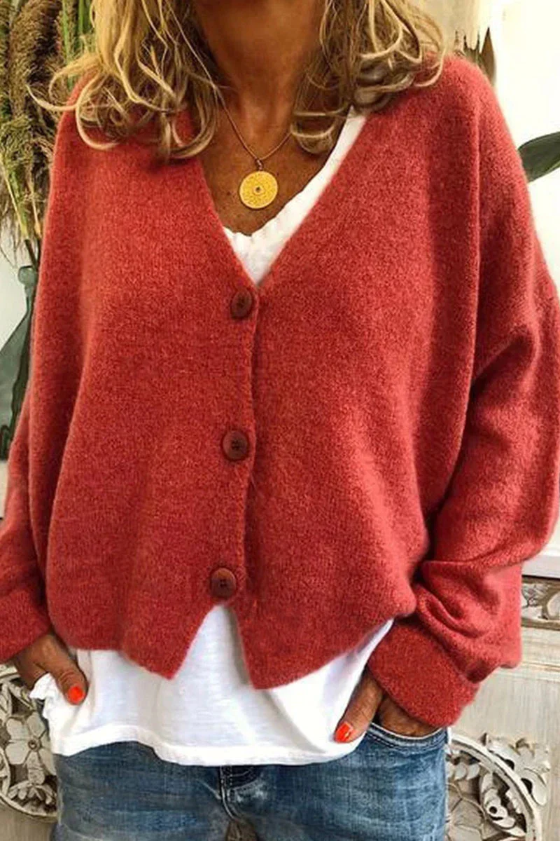 Cardigan Élégant et Décontracté pour Femme – Tricot Chaud Quotidien - Image 7