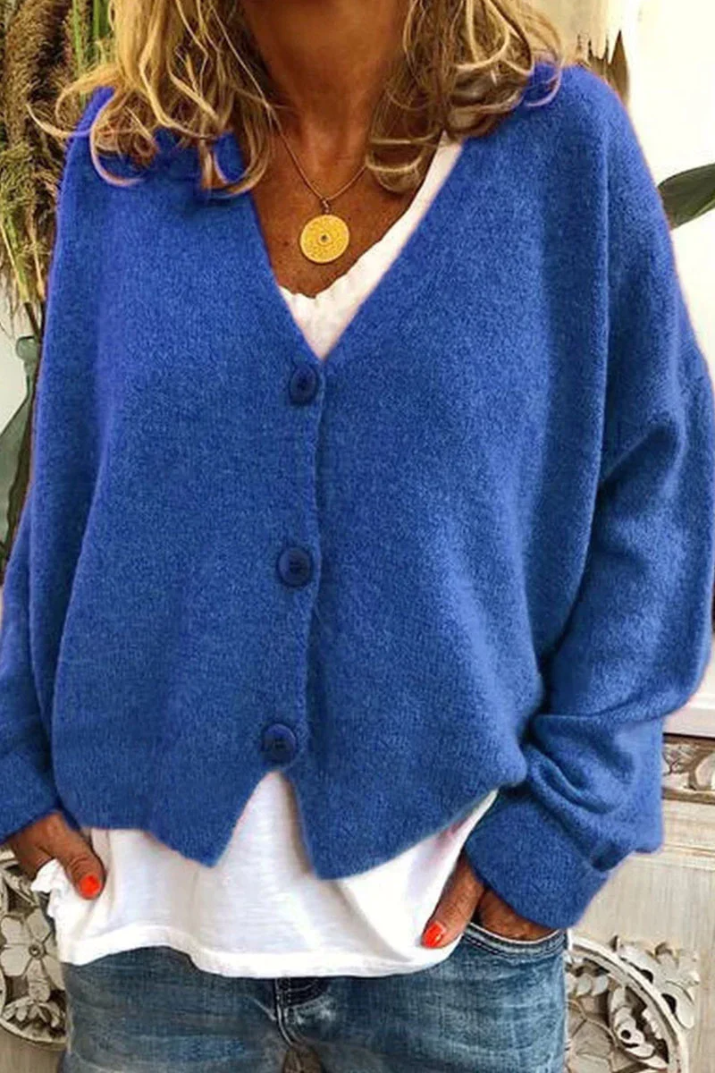 Cardigan Élégant et Décontracté pour Femme – Tricot Chaud Quotidien - Image 9