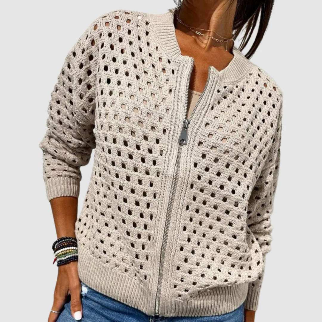 Cardigan femme maille douce boutonne - Confortable et elegant
