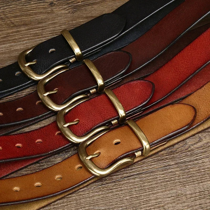 Ceinture Classique Ares en Cuir Fait Main – Style Premium Durable Décontracté et Formel - Image 13