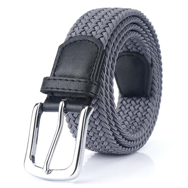 Ceinture Tressée Élégante Homme – Sangle Ajustable en Toile - Image 3