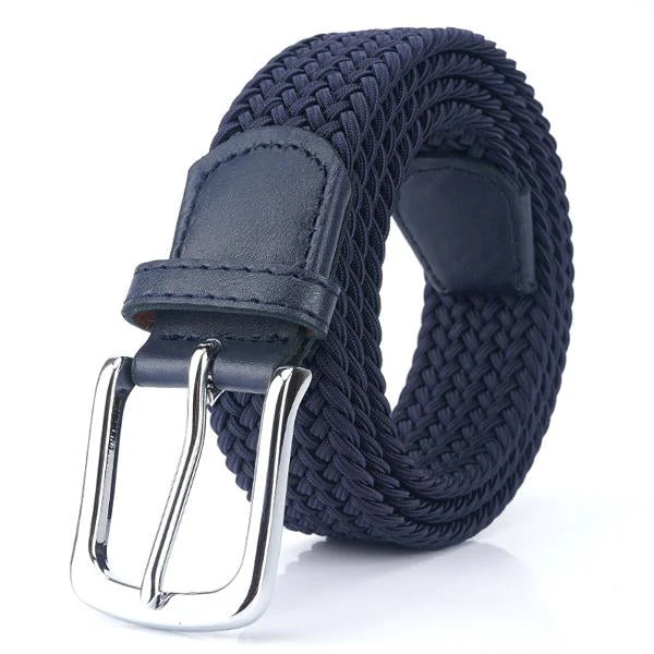 Ceinture Tressée Élégante Homme – Sangle Ajustable en Toile - Image 4