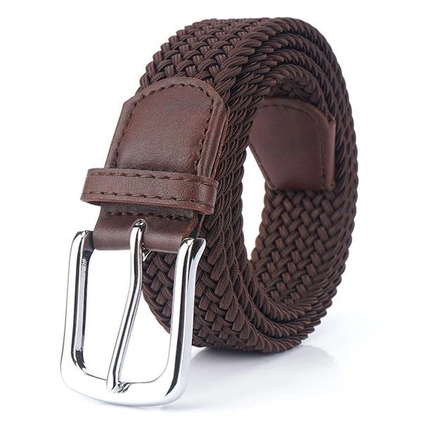 Ceinture Tressée Élégante Homme – Sangle Ajustable en Toile - Image 5
