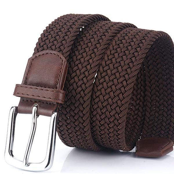 Ceinture Tressée Élégante Homme – Sangle Ajustable en Toile - Image 7